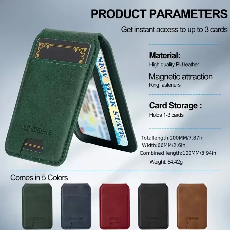 Apkrich Media wallet open with cards